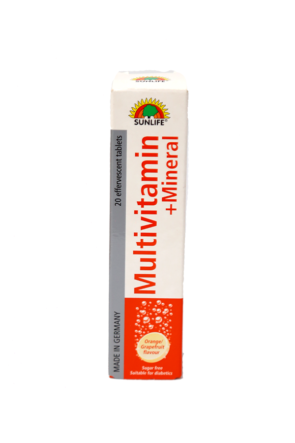 Sunlife Multivitamin Orange Effervescent Tab 20 S LifePlus