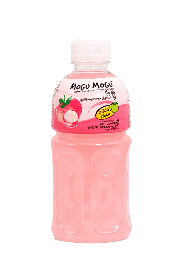 Mogu Mogu Fruit Juice Lychee With Nata De Co Co 320ml - LifePlus