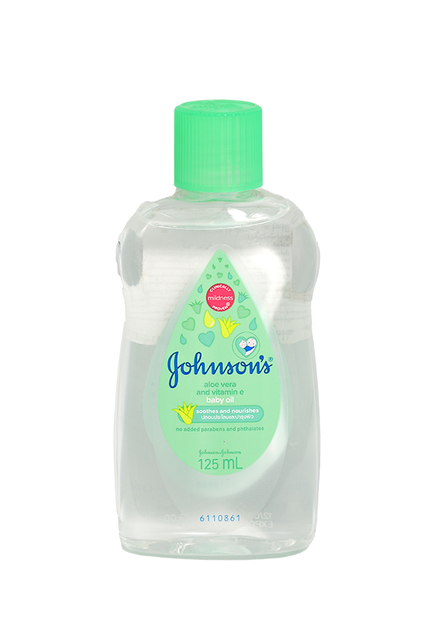 Johnson's Baby Oil Aloe Vera & Vitamin-E 125ml - LifePlus