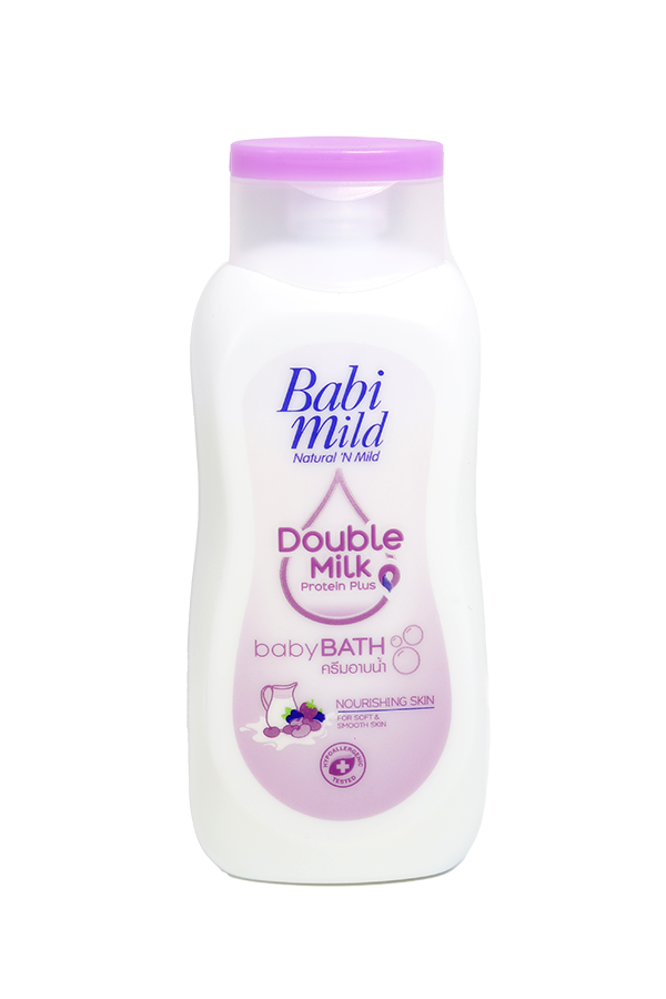 Babi Mild Double Milk Protein Plus Baby Bath180ml LifePlus