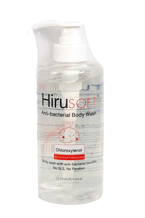 Hirusoft Antibacterial Body Wash 500ml LifePlus