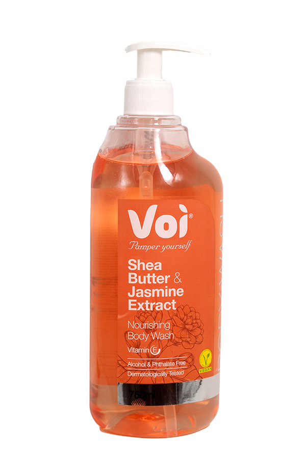 Voi Nourishing Body Wash Shea Butter & Jasmine Extract 750ml LifePlus