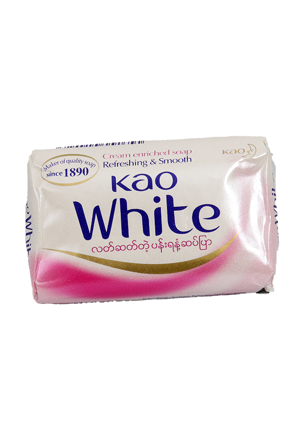 KAO White Bar Soap Fresh Floral 85g LifePlus