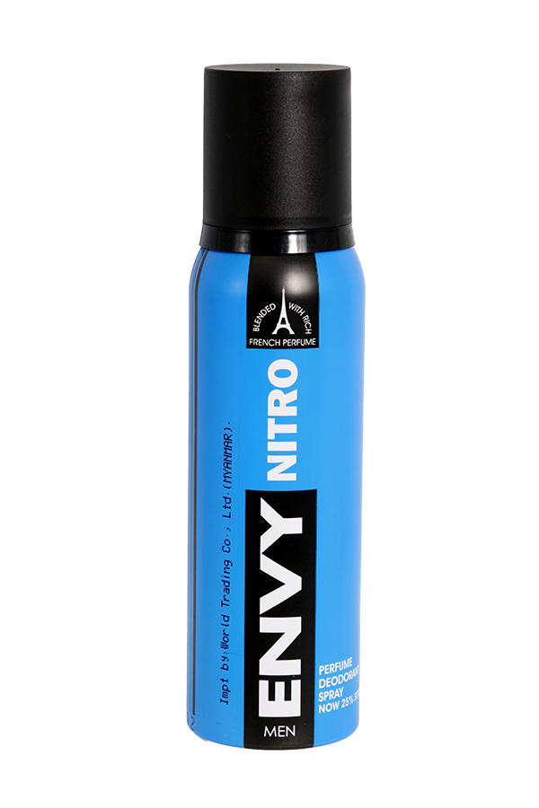 Envy Men Nitro Deodorant Spray Now 25 Stronger 120ml LifePlus
