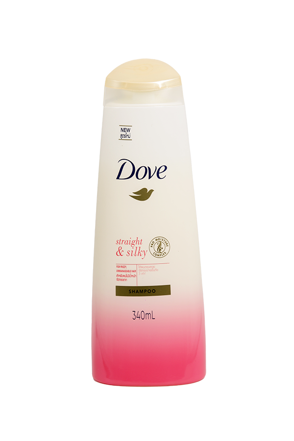 Dove Shampoo Straight & Silky 340ml LifePlus