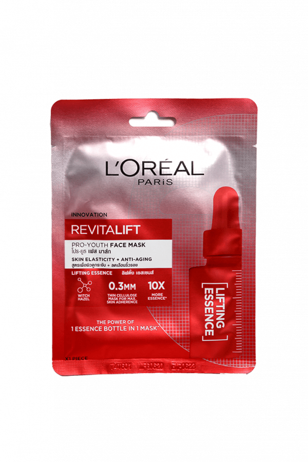 L'oreal Face Mask Revitalift ProYouthful Lifting Essence LifePlus