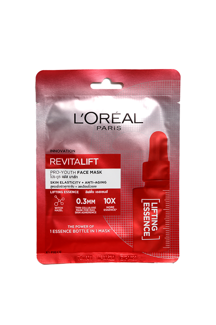 L'oreal Face Mask Revitalift ProYouthful Lifting Essence LifePlus