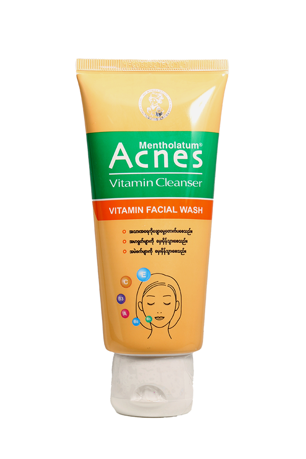 Acnes Facial Cleanser Vitamin ROHA011611 100g LifePlus