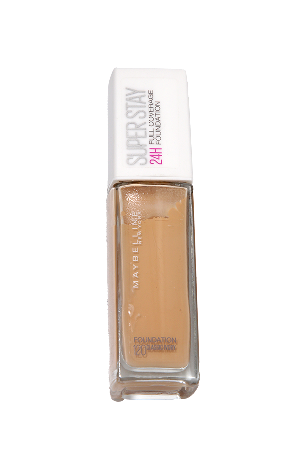 Maybelline Foundation Liquid Super Stay Full Coverage 120 Classic Ivory 30ml Lifeplus