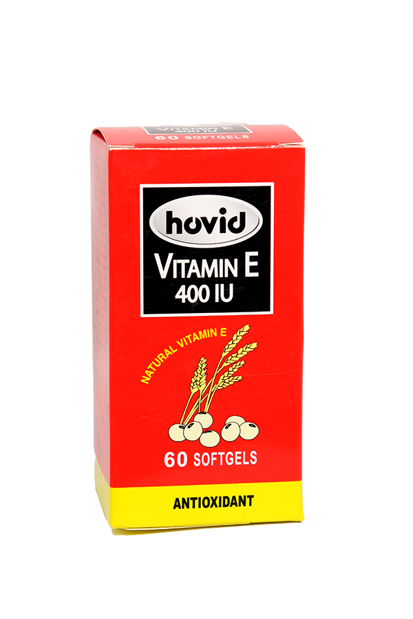Hovid Vitamin E 400IU Softgel 60's LifePlus