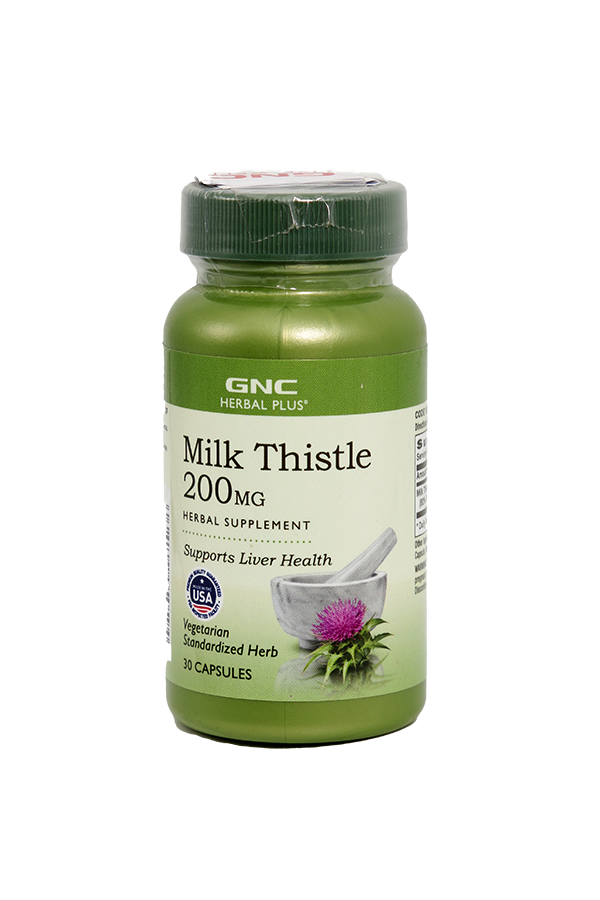GNC Milk Thistle 200mg Cap 30's LifePlus