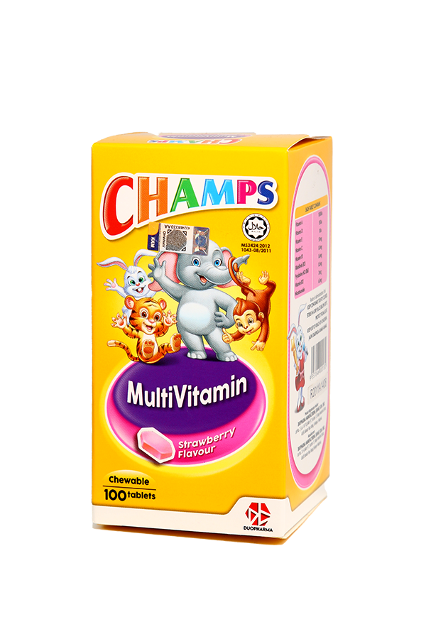 Champs Multivitamin With Lysine 60's LifePlus
