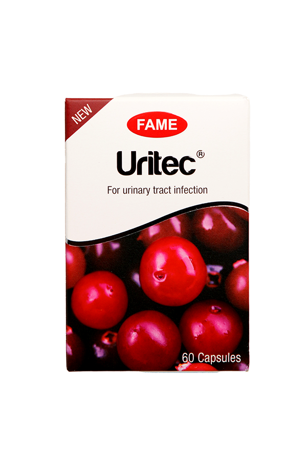 Fame Uritec For Urinary Tract Infection Cap 60`s LifePlus