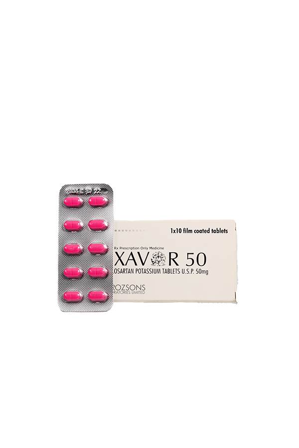 Xavor 50 Losartan 50mg Tab 10 S Lifeplus