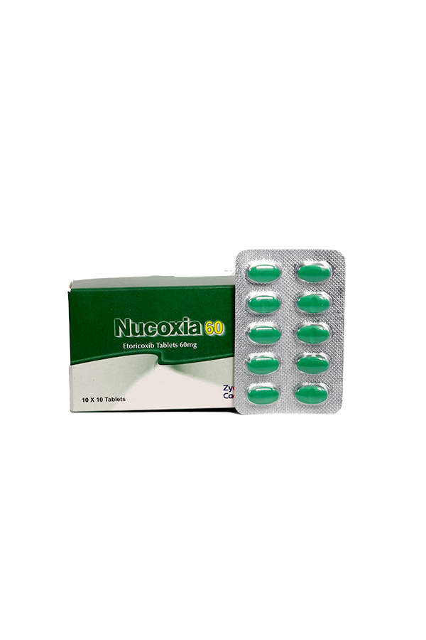 Nucoxia Etoricoxib 60mg Tab 10's - LifePlus