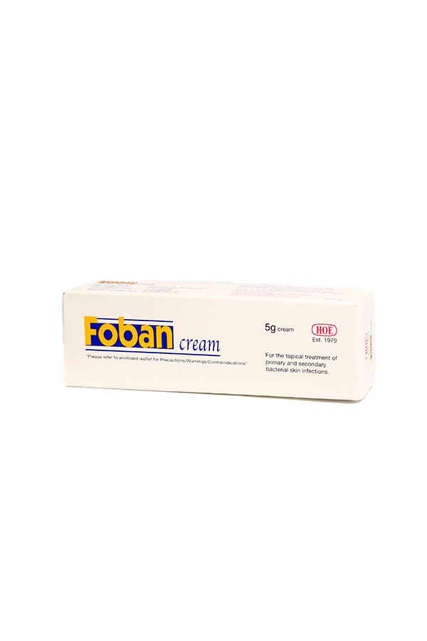 Foban Fusidic Acid Cream 5g LifePlus Pharmacy