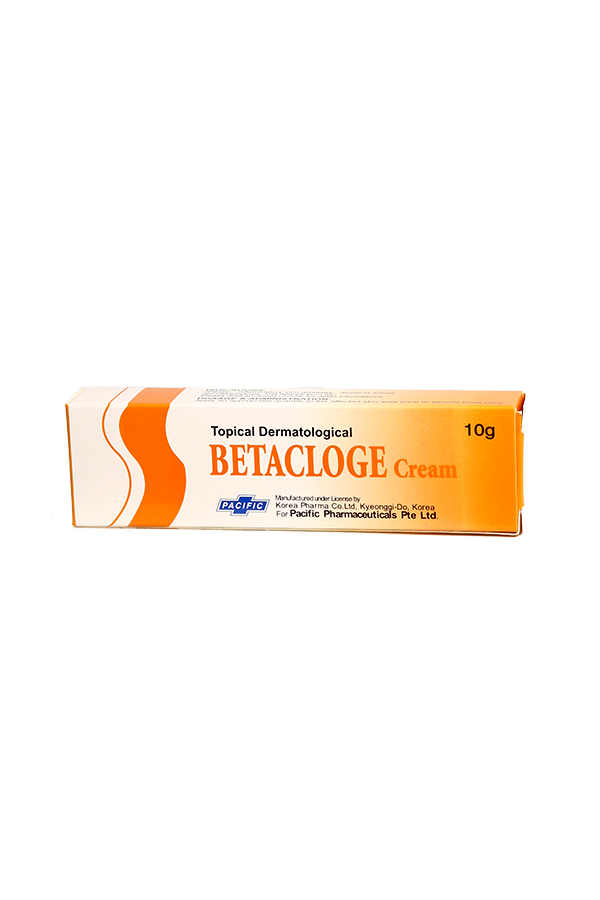 Betacloge Betamethasone,Gentamycin,Cotrimazole Cream 10g LifePlus