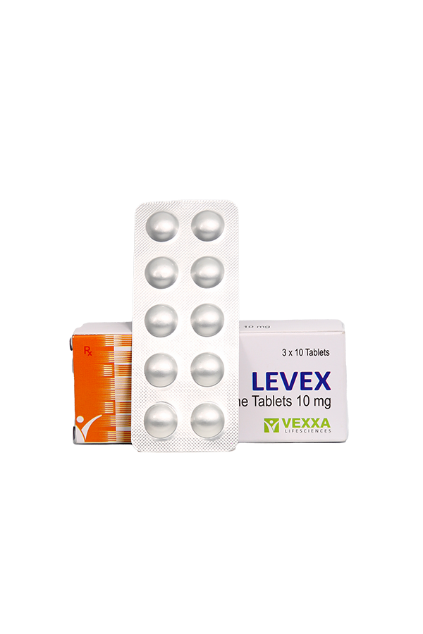 Levex Levocetirizine 10 Mg Tab 10's LifePlus