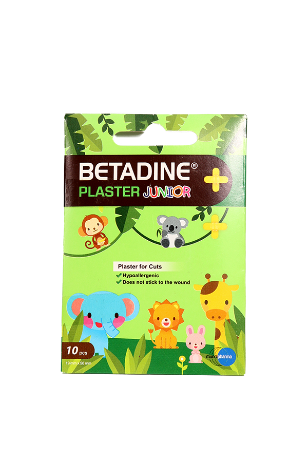 Betadine Plaster Junior 10's - LifePlus