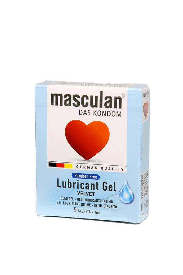 Masculan Lubricant Gel Velvet 5's LifePlus