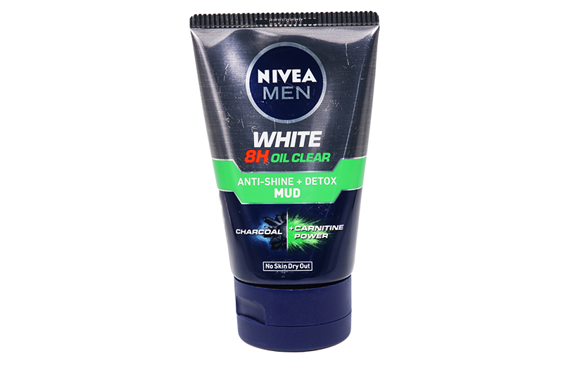 Nivea Facial Cleanser Men Anti Oil + White Cooling Mud #86569 100g ...