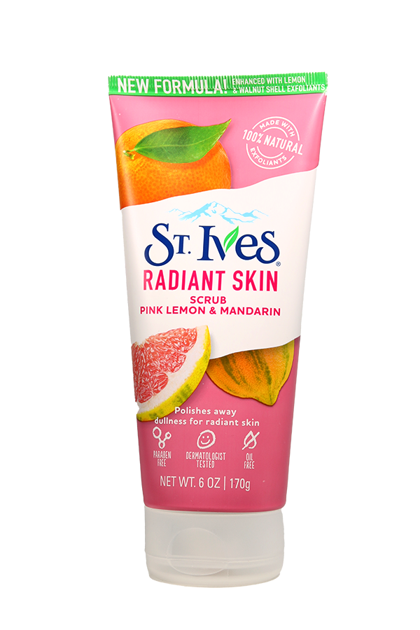 St.Ives Face Scrub Radiant Skin Pink Lemon & Mandarin Orange 170g