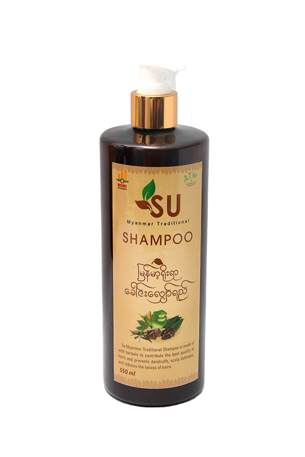 Su Nourishing Herbal Myanmar Traditional Shampoo 550ml LifePlus