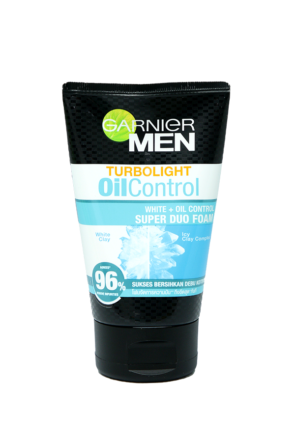 Garnier Facial Cleanser Men Turbo Light Oil Control Cooling LTL