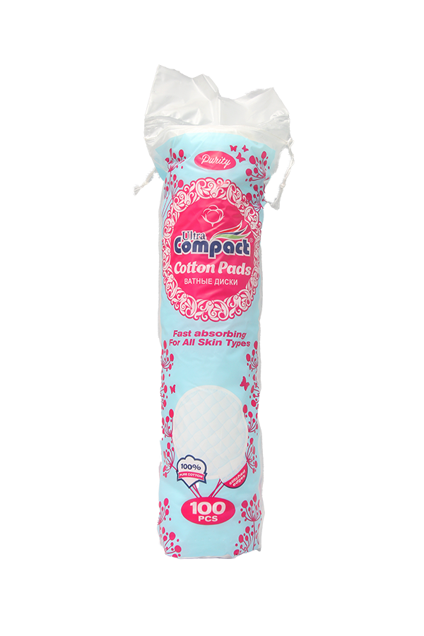Ultra Compact Cotton Pads 100