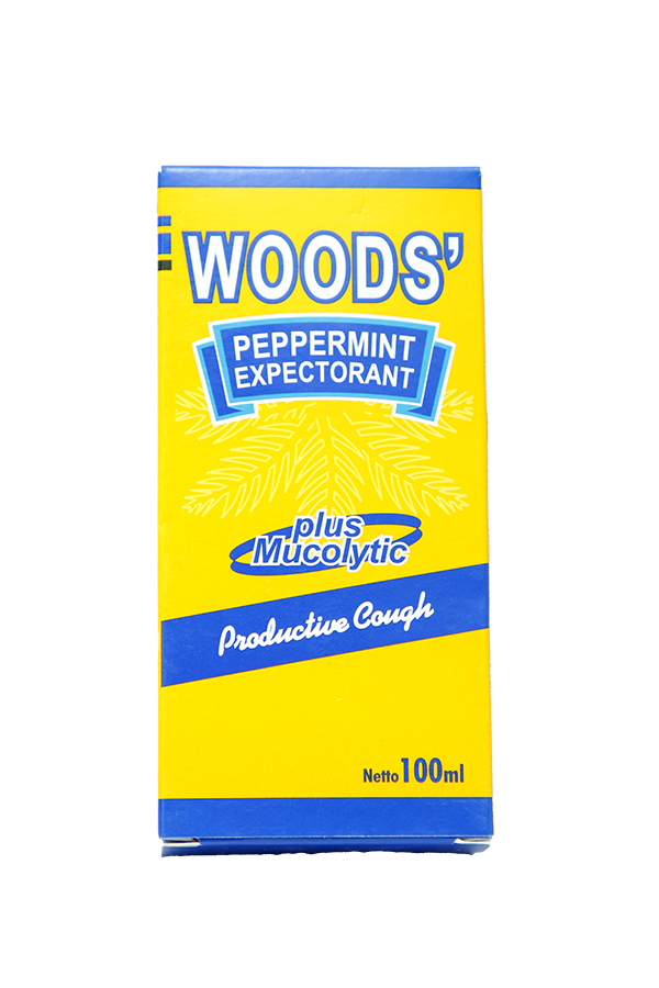 Wood's Peppermint Expectorant Cough Syrup 100Ml LifePlus