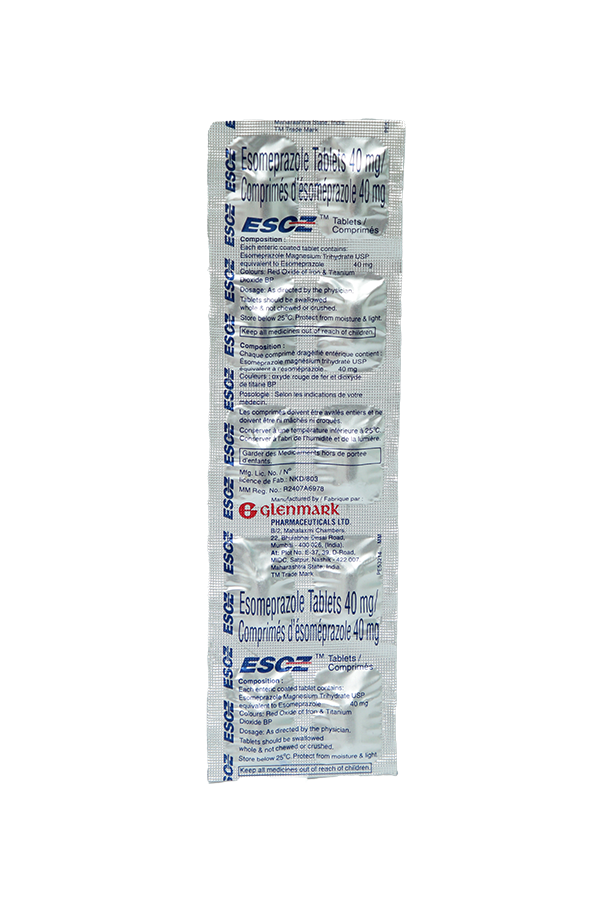 Esoz Esomeprazole 20mg Tab 10's LifePlus