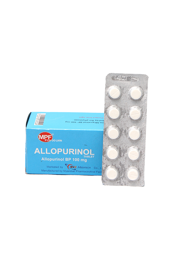 MPF Allopurinol 100mg Tab 10 s LifePlus mpf-allopurinol-100mg-tab-10-s-lifeplus