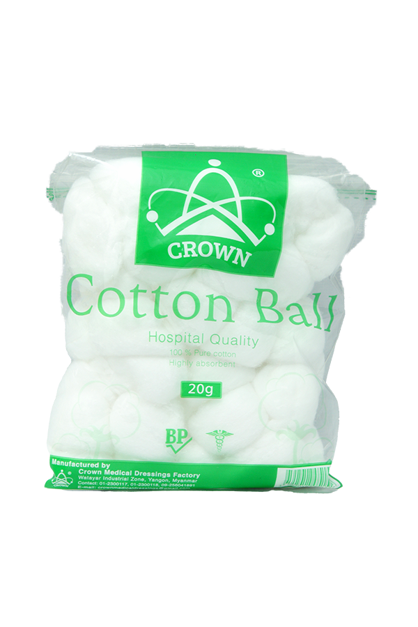 Crown Cotton Ball 20g 1's LifePlus