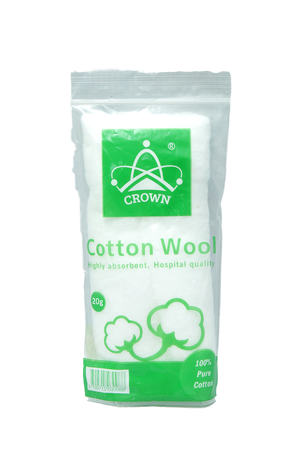 Crown Cotton Wool 20g 1's LifePlus