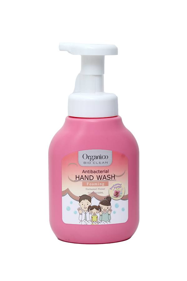 Organico Bio Clean Antibacterial Hand Wash Foaming Flower Scent 300ml