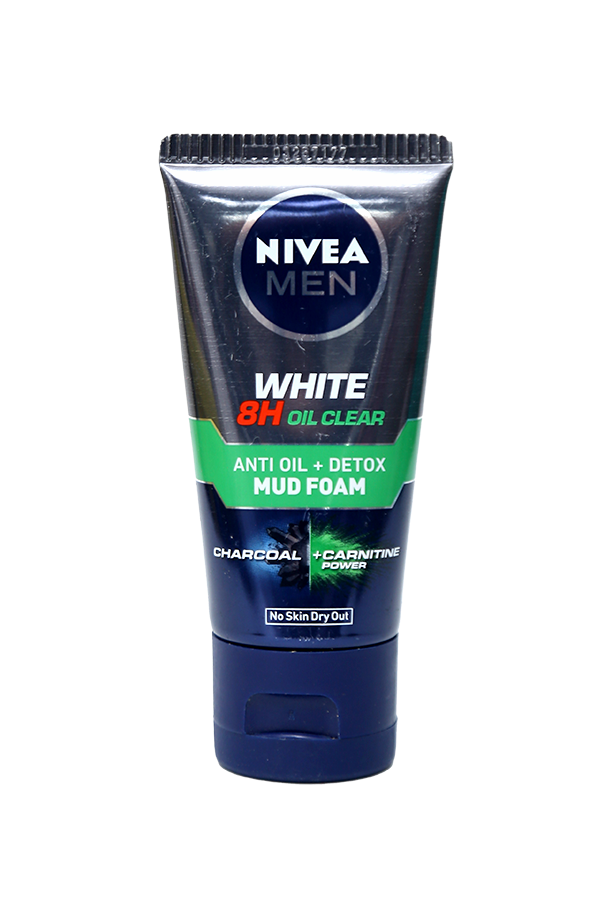 Nivea Facial Cleanser Men Anti Oil + White Cooling Mud #86574 50g ...