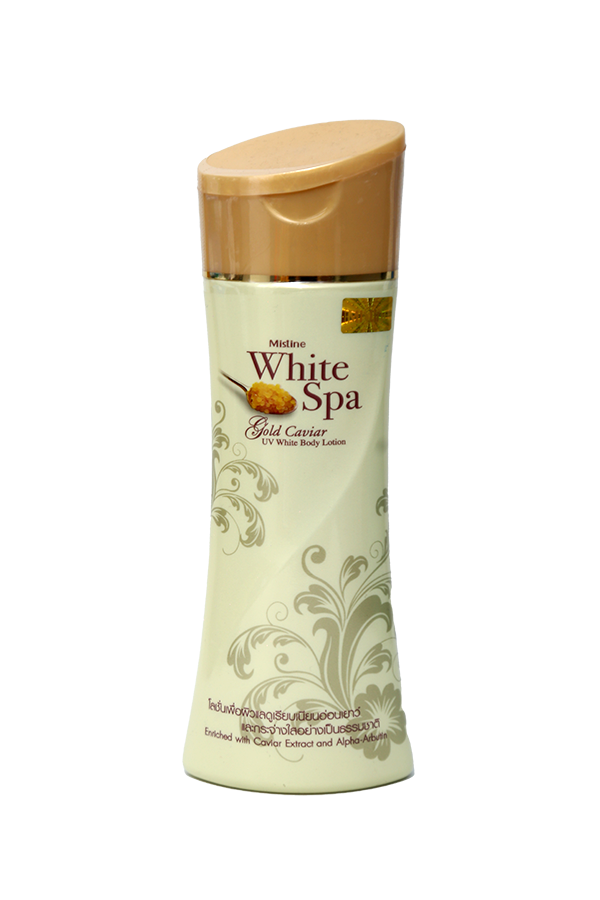 Mistine Body Lotion White Spa Gold Caviar UV White 200ml - LifePlus ...