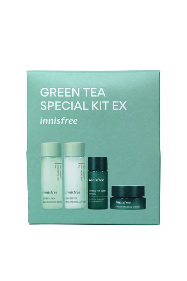Innisfree Skincare Set Green Tea Special Kit Ex 4's LifePlus