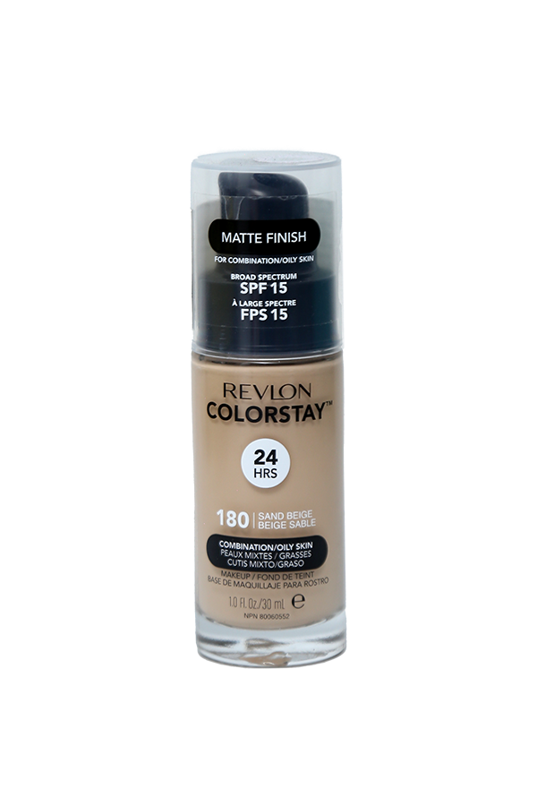 Revlon Foundation Liquid Colorstay 24Hrs Matte 180 Sand Beige 30ml   50201082 Revlon Foundation Liquid Colorstay 24Hrs Matte 180 Sand Beige 30ml 