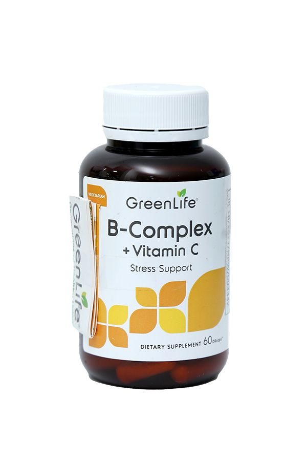 Green Life B-Complex + Vitamin C Stress Support 60's - LifePlus Pharmacy