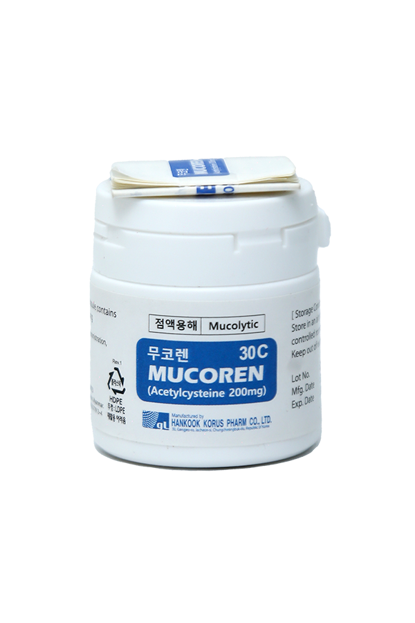 Mucoren Acetylcysteine 200mg 30C LifePlus Pharmacy