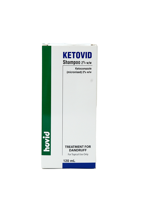 Hovid Ketovid Ketoconazole 2 Shampoo 120ml LifePlus