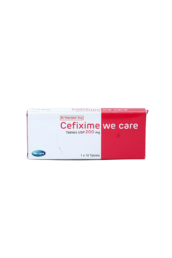 Wecare Cefixime 200mg Tab 10's - LifePlus