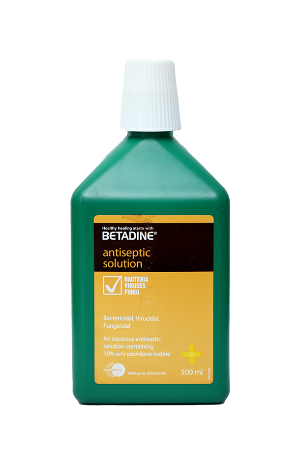 Betadine Solution Povidone Iodine 500ml LifePlus