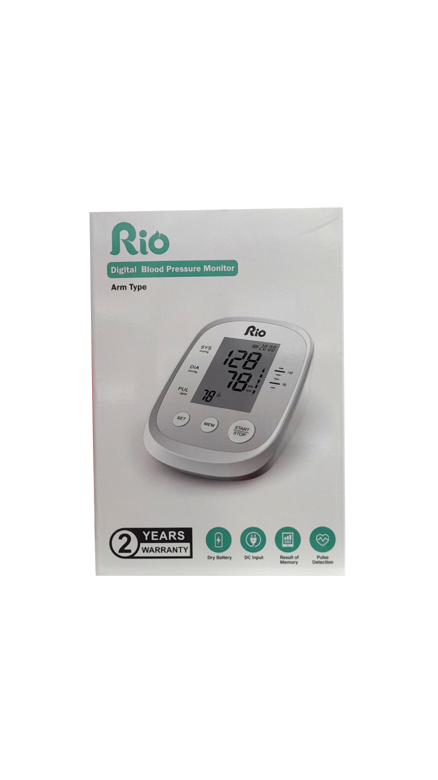 RIO Digital Blood Pressure Monitor Arm Type LifePlus