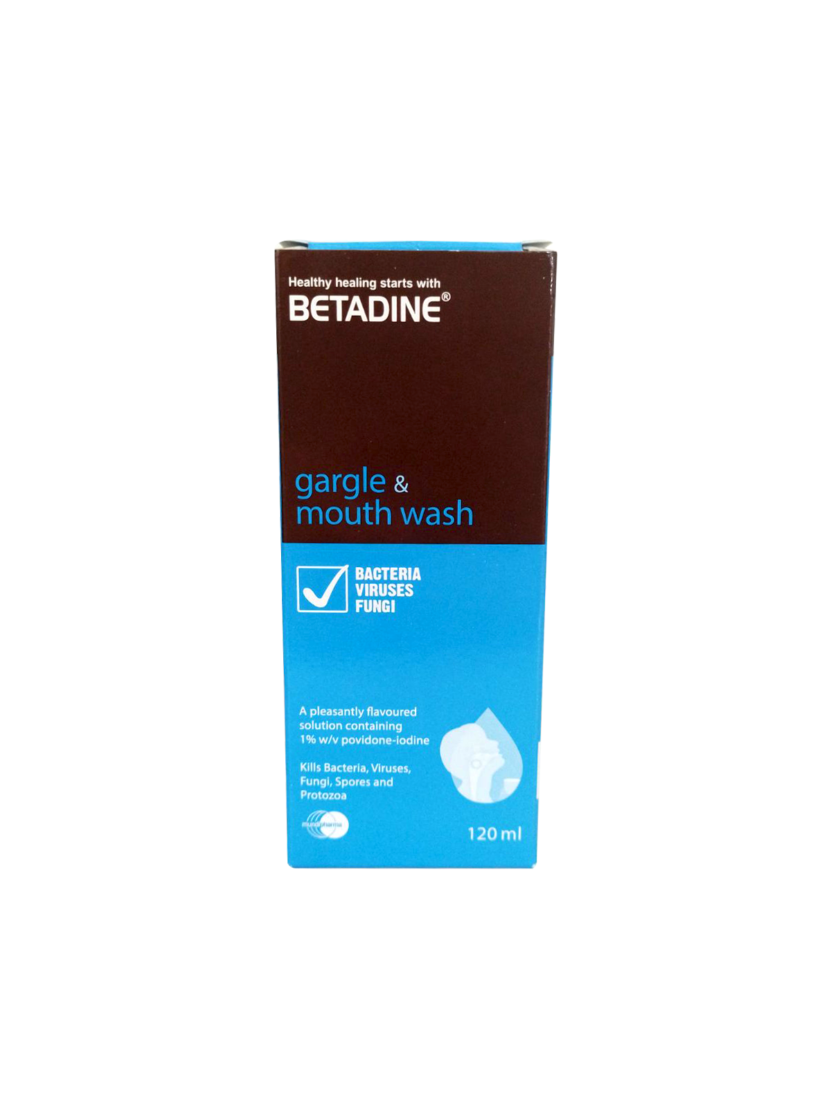 Betadine Gargle Povidone Iodine 120ml LifePlus