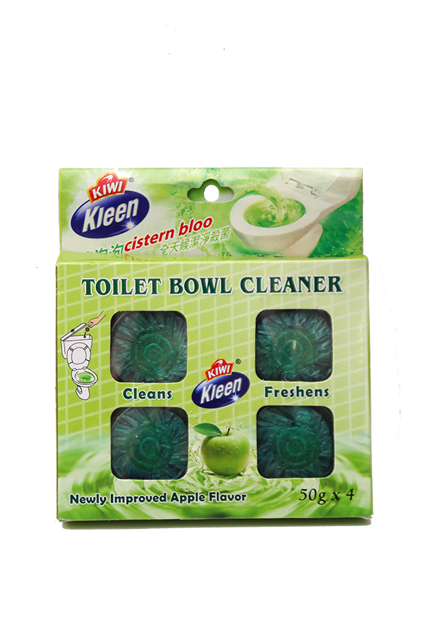 Kiwi Toilet Bowl Cleaner Apple 4's 50g LifePlus