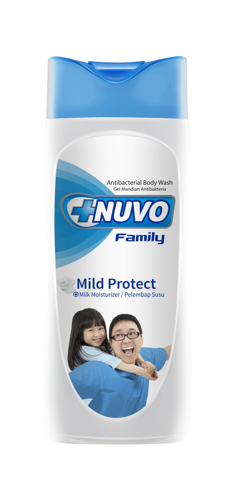 Nuvo Body Wash Antibacterial Mild Protect 250ml LifePlus