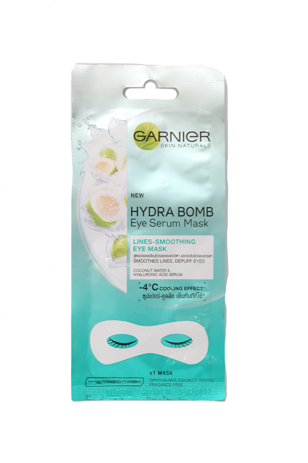 Garnier Eye Mask Hydra Bomb Coconut Water & Hyaluronic Acid LTL