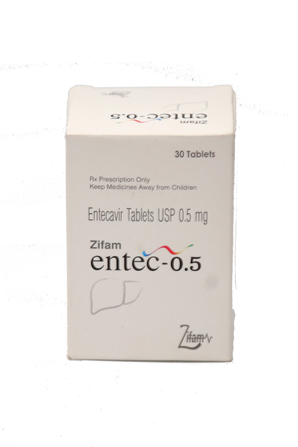 Entec Hepatitis Entecavir 0.5mg Tab 30's - LifePlus